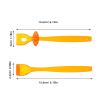 Alipis Tongue Tip Trainer and Speech Therapy Tool 4pcs Set, Oral Muscle Exerciser with Adaptive Gesture Spoons for Speech Development and Oral Motor Exercise view 2