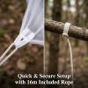 Large Outdoor Mosquito Net, Ultra-Fine Mesh Bug Net for Patio, Camping, Backyard, Portable Insect Screen with Rope for Family Dining, Picnic, Garden(B,Single: 300 * 427 * 250CM(16m)) view 4