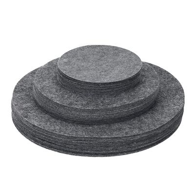 Cenroelon Felt Plate Separators 60pcs- Thick Soft Storage Dividers for China, Dish, Coffee Saucer Protection& Stacking B