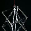 JHNKOJ Chakra Optically Clear Quartz Crystal Singing Mokaba Merkaba Sound Therapy Meditation Yoga Percussion Pyramid Healing Musical Instrument,8 Inch view 3