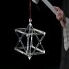JHNKOJ Chakra Optically Clear Quartz Crystal Singing Mokaba Merkaba Sound Therapy Meditation Yoga Percussion Pyramid Healing Musical Instrument,8 Inch view 4
