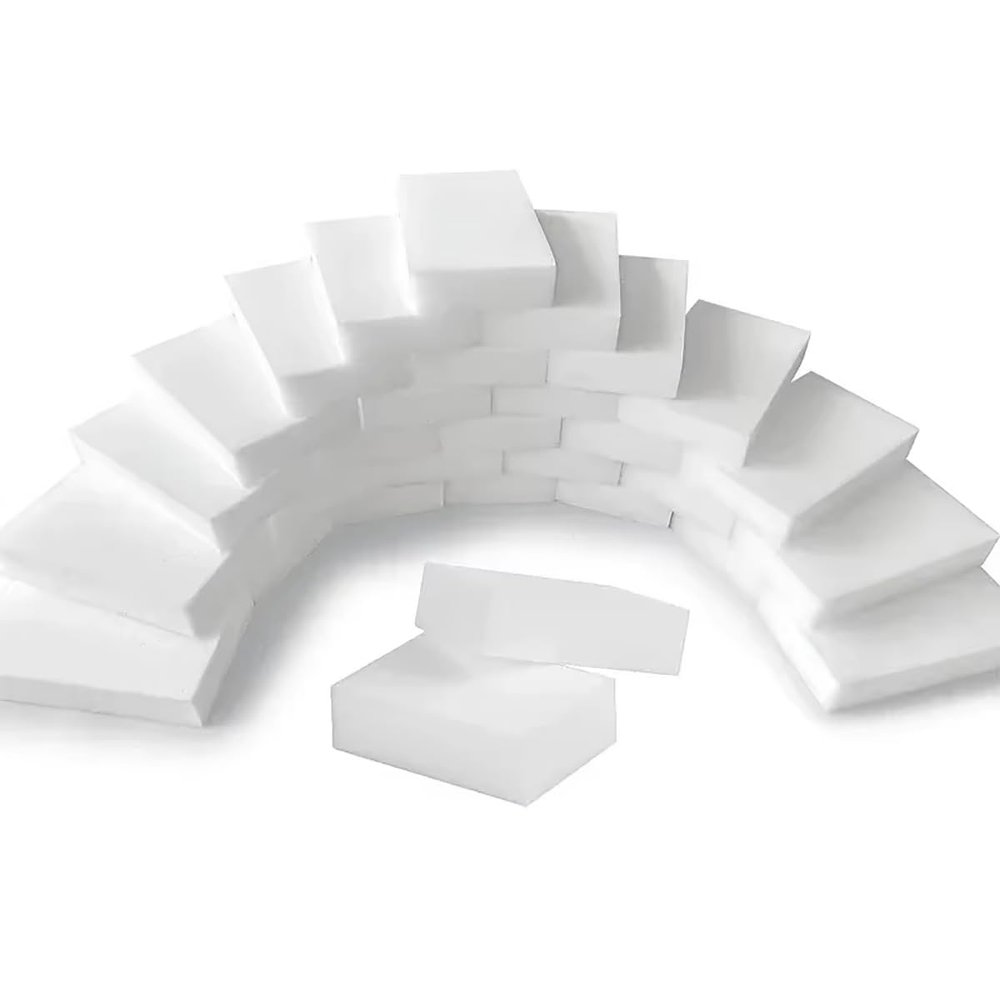 100 Pack Magic Cleaning Sponges, Multi-Functional Melamine Foam, 4x2.4x0.6 Inch, Magic Cleaning Sponges Eraser for Kitchen, Bathroom, Floors, Non-Scratch,