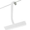 RICHMIRTH Shower Squeegee for Glass Doors 10" Silicone Squeegee with Built-in Hook, One-Piece Seamless Design, Streak-Free & No-Scratch Window Cleaner for Bathroom, Mirrors & Tiles White view 1