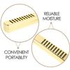 Alipis Portable Cigar Humidor Box with Gold Humidifier Sheets, Mini Travel Humidify Pieces for Cigar Humidity Maintenance and Humidor Accessories view 3