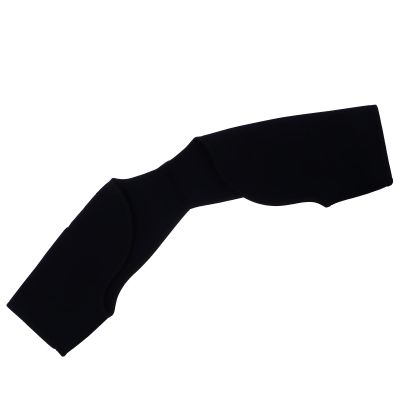 HAPINARY Black Warm Keeping Shoulder Support Strap for Sports Adult Shoulder Brace for Gym Workout