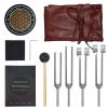 Tuning Forks Healing Set, Weighted & Unweighted YIDDA1 Sound Tuning Forks 128HZ 136.1HZ 256HZ 384HZ,Chakra Sound Therapy Tools for Yoga Meditation Relaxation, Ideal Gift for Mother's Day view 1