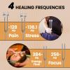 Tuning Forks Healing Set, Weighted & Unweighted YIDDA1 Sound Tuning Forks 128HZ 136.1HZ 256HZ 384HZ,Chakra Sound Therapy Tools for Yoga Meditation Relaxation, Ideal Gift for Mother's Day view 3