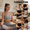 Tuning Forks Healing Set, Weighted & Unweighted YIDDA1 Sound Tuning Forks 128HZ 136.1HZ 256HZ 384HZ,Chakra Sound Therapy Tools for Yoga Meditation Relaxation, Ideal Gift for Mother's Day view 4