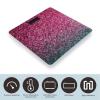 3D Pink Glitter Weight Scale,Clear LED Display Bathroom Digital Weighing Scale,Tempered Glass Digital Bathroom Scale for Body Weight Capacity Up to 400 Lbs view 3
