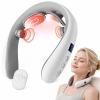 Xpudding Neck Massager with Heat, Electric Pulse Neck Massager for Pain Relief, Wireless Neckology Intelligent Massager for Women view 1
