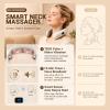 Xpudding Neck Massager with Heat, Electric Pulse Neck Massager for Pain Relief, Wireless Neckology Intelligent Massager for Women view 3