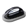 1pcs Kitchen Sponge Brush Cleaning Descaling Pan Pot Cleaner Brushes(Oval Black Brush) view 1