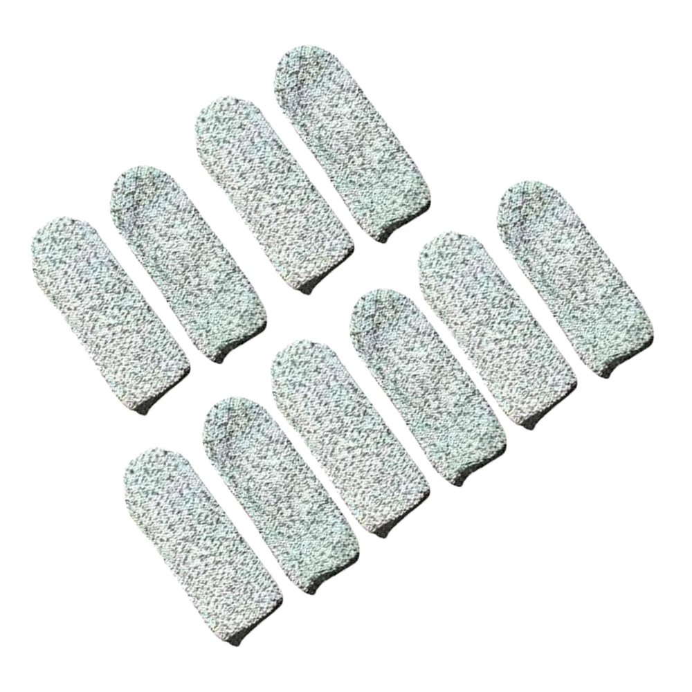 COHEALI Cut Resistant Finger Sleeves Wear-Resistant Finger Covers Level 5 Safety Protection for Kitchen Cutting for Food Prep