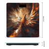 Abstract Phoenix Bathroom Scale for Body Weight 400 Lb Weight Scale with High Precision Sensors Tempered Glass Highly Accurate Digital Weighing Machine for People view 2