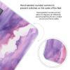 Abstract Watercolor Purple Bathroom Scale for Body Weight 400 Lb Weight Scale with High Precision Sensors Tempered Glass Highly Accurate Digital Weighing Machine for People view 4