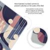Abstract Geometric Lines Bathroom Scale for Body Weight 400 Lb Weight Scale with High Precision Sensors Tempered Glass Highly Accurate Digital Weighing Machine for People view 4