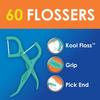 Mint Waxed Dental Flossers, Dr Fresh,s 60 Count Smooth Glide Floss Picks for Plaque Removal & Gum Care (Pack of 2) view 4