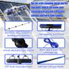 Solar Panel Cleaning Kit, 20FT Extension Pole Solar Panel Cleaning Brush, Water Fed Pole Brush with Soap Dispenser, Fit for Solar Panels, Snow Removal, Window etc , 5 Year Warranty view 3