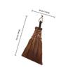 IDEANATEGRATE 2pcs Manual Palm Whisk Brooms Small Straw Handheld Desktop Dust Brushes for Office and Home Cleaning view 2