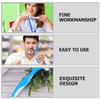 SAFIGLE Double-Head Denture Brush 5pcs Blue False Teeth Cleaning Toothbrush Set Portable Personal Denture Care for Home Use view 4