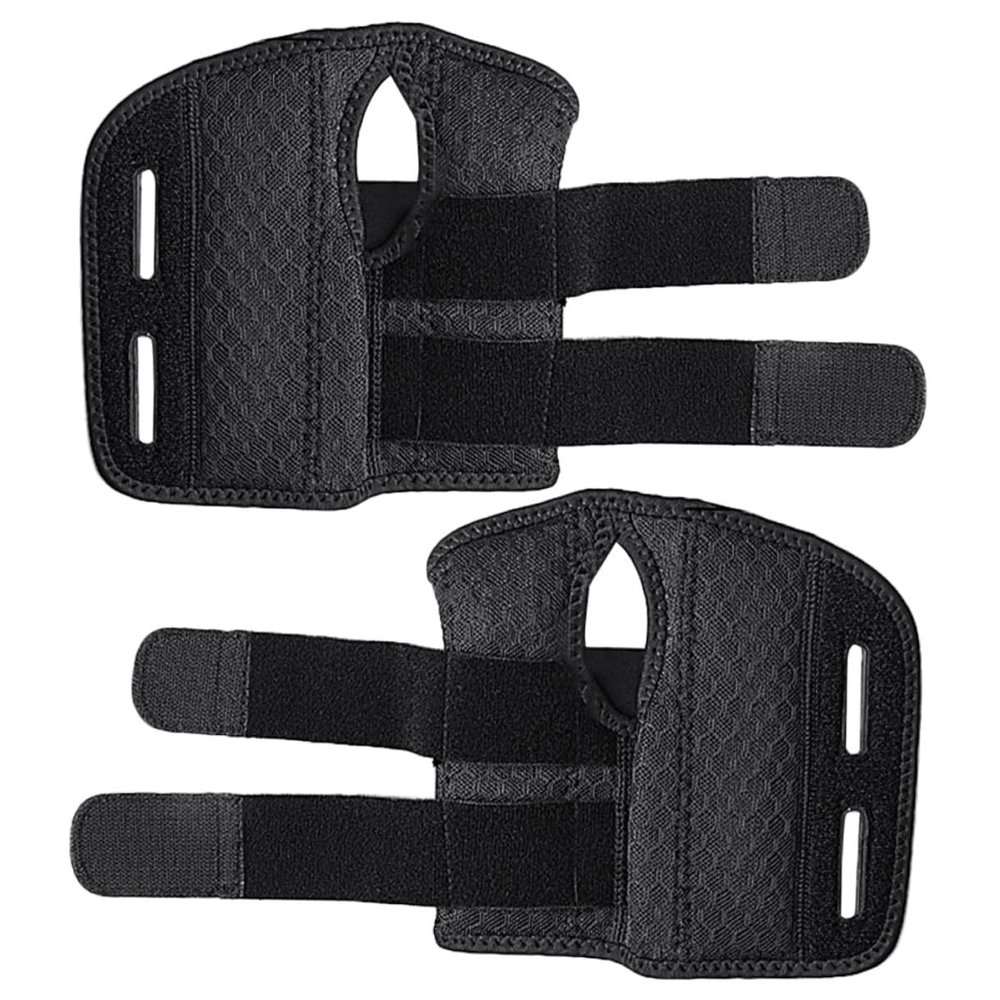 IDEANATEGRATE 2pcs Adjustable Compression Wrist Braces for Hand and Wrist Support Breathable Workout Bands with Stabilizer Fitness Sports Guards for Injury Relief and Management