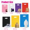 YOUYINYOU Custom Plastic Bags with Logo 100, Bulk Personalized Shopping Bags Glossy Gift Bags for Small Business, Supermarkets, Clothing Stores, Boutique, Retail, Trade Shows, Events, Parties (14x 18 in) view 2