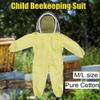 Omquot Anti-bee suit, cotton, breathable, good ion, round hat, beekeeper suit, easy to wear for outdoor, Yellow, #608 view 4
