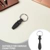 Abaodam 2pcs Cigar Punch Set Portable Keychain Mini Hole Punchers Retractable Metal Cutter for Outdoor Camping view 3