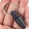 Abaodam 2pcs Cigar Punch Set Portable Keychain Mini Hole Punchers Retractable Metal Cutter for Outdoor Camping view 4