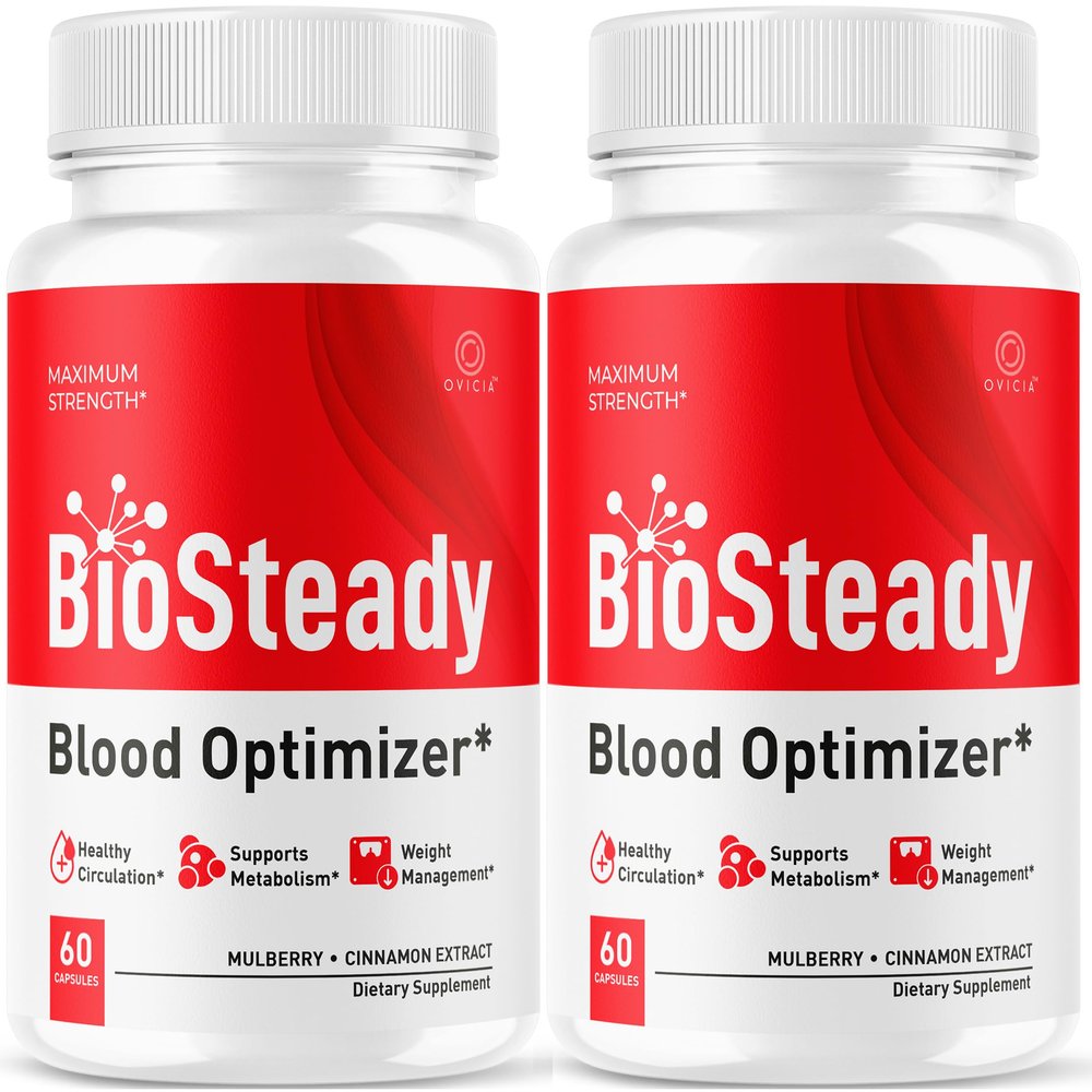 (2 Pack) Biosteady - Biosteady Capsules Advanced Formula Pills, Daily Premium Maximum Strength, Natural Ingredients Support Vitamins for Overall Health and Wellness Reviews, 120 Capsules for 2 Months