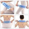 VERDANVERSE Handheld Muscle Roller Stick 2pcs Set, Fascia Massage Tool 10 Spiked Wheels for Leg and Back Muscle Relief, Plastic Manual Massage Roller for Soreness view 2