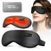Heated Eye Mask for Dry Eyes Relief, Precise Heating Fits Eyelids,FSA-HSA Eligible,Engineered Cordless Warm Eye Compress for MGD, Styes, Slimmer Silk Sleep Eyeshade,Washable, Rechargeable view 1