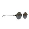 Always With You by ThinOptics Reading Sunglasses with Phone-Attachable Ultra-Thin Case Lightweight Portable Sun Readers for Men & Women - Round Black, 1.5x view 2