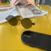 Always With You by ThinOptics Reading Sunglasses with Phone-Attachable Ultra-Thin Case Lightweight Portable Sun Readers for Men & Women - Round Black, 1.5x view 4