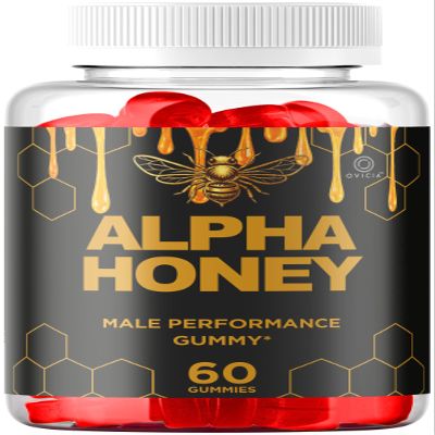 Alpha Honey Gummies - Official AlphaHoney Gummys Advanced Premium Formula Maximum Strength, All Natural Ingredients Vitamins For Overall Health & Wellness Reviews, 60 Gummies For 1 Month