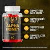 Alpha Honey Gummies - Official AlphaHoney Gummys Advanced Premium Formula Maximum Strength, All Natural Ingredients Vitamins For Overall Health & Wellness Reviews, 60 Gummies For 1 Month view 3