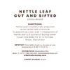 Alkaline Herb Shop Just Herbs: Nettle Leaf Cut and Sifted view 2