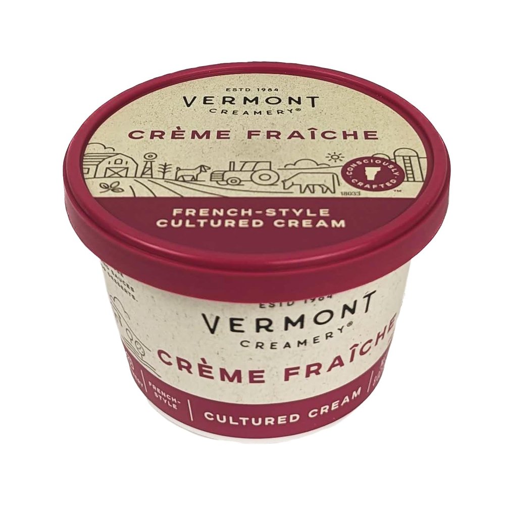 Vermont Creamery Crme Frache Cultured Cream 8oz