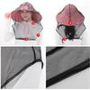 ArrErr Mosquito Head Net with Chest Straps Ultra Large Face Netting Covers Over Hats Insect Mesh Screen Net Protector for Gardening Hiking Walking Outdoor Trail Trikking Lawn Mowing Fishing Camping view 3
