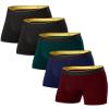Battewa Incontinence Underwear for Men 60ml Leakproof Boxer Brief 5pack, L view 1