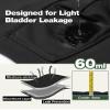 Battewa Incontinence Underwear for Men 60ml Leakproof Boxer Brief 5pack, L view 4