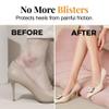 10 PCS Anti-Slip Heel Liners for Women Shoes, Soft Cushion Heel Pads for Shoes that are Too Big, Back Heel Cushion Pads Heel Grips Shoe Heel Inserts for Women and Men (Black) view 3