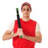 GLSTOY Deep Tissue Muscle Roller Stick Black + Black-Green, Hand Roller for Muscles, Calf and Leg Massage Tool for Athletes, Fitness and Relief view 4