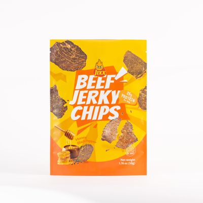 Jixx Beef Jerky Chips High Protein Snacks