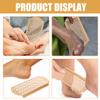 DOITOOL 4pcs Foot File and Foot Rasp Manual Hard Skin Remover Set for Pedicure with Rose Gold Handle Dead Skin Callus Scraper Suitable for Salon and Home Use view 4