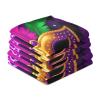 Amooorous Mardi Gras Nola Festive Carnival decorative kitchen hand towels that hang camping absorbent towel accesorios para mesas 28x18in set of 6 view 4