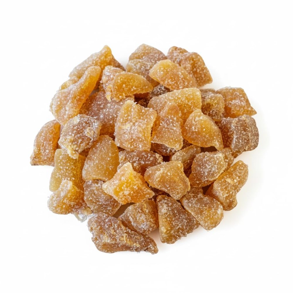 Crystallized Ginger Slices, Candied Ginger, Sweet and Spicy Chewy Ginger Snack for Tea, Baking, Cooking, Cocktails, Bold Flavor Ginger Candy, Packed in Resealable Bag, 2 lb