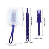 STOBAZA Disposable Home Dust Duster Set with Short and Long Handles, Non-Woven Fabric and Microfiber Heads, 20 Replacement Dusting Brush Refills for Household Cleaning view 2
