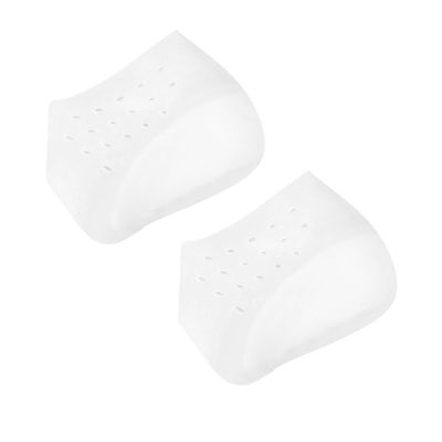 STOBAZA Invisible Silicone Heel Insole 3cm Height Lift Pads Breathable Half Heel Cushion Inserts for Men Women Comfortable Shoe Inserts