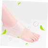 STOBAZA Invisible Silicone Heel Insole 3cm Height Lift Pads Breathable Half Heel Cushion Inserts for Men Women Comfortable Shoe Inserts view 2